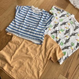 Toddler girl Zara shirts new without tags